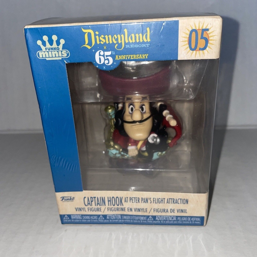 Captain Hook FUNKO POP DISNEYLAND‎ 65TH ANNIVERSARY RESORT FUNKO MINIS 05